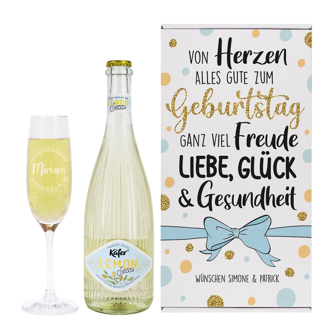 Personalisiertes Geschenkset zum Geburtstag