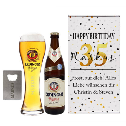 Geschenkset zum Geburtstag für Weizenbier-Fans