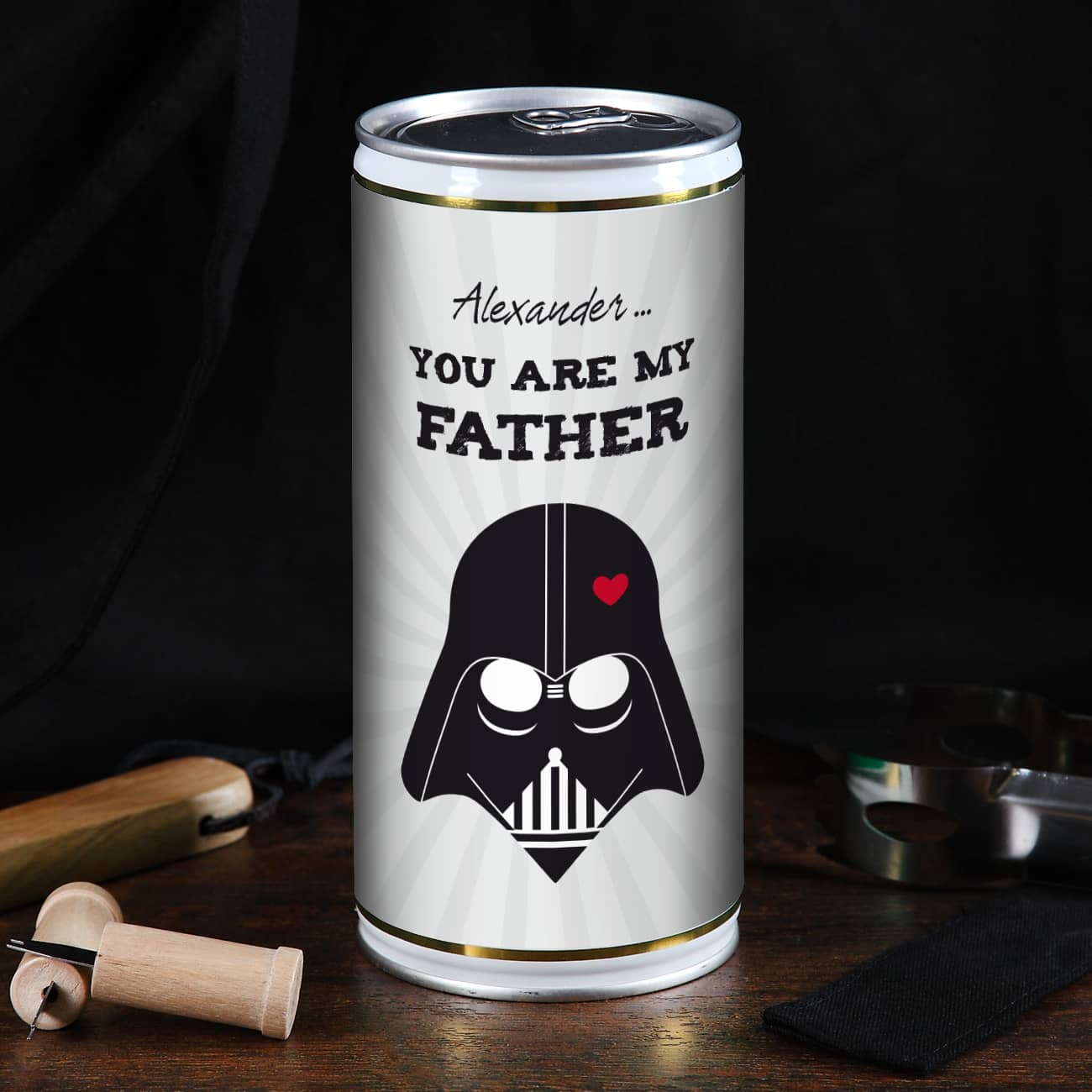 Bierdose zum Vatertag