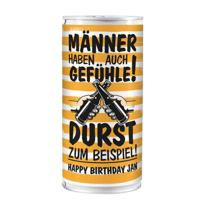 Bierdose personalisiert mit Text nach Wunsch