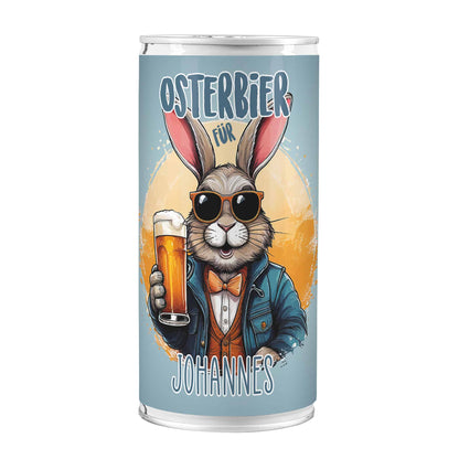 Personalisiertes Osterbier mit Name | 1 Liter Bierdose als Geschenk zu Ostern mit Osterhase