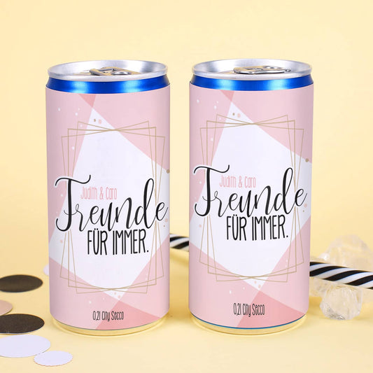 Freunde für immer - Secco Set für Freundinnen