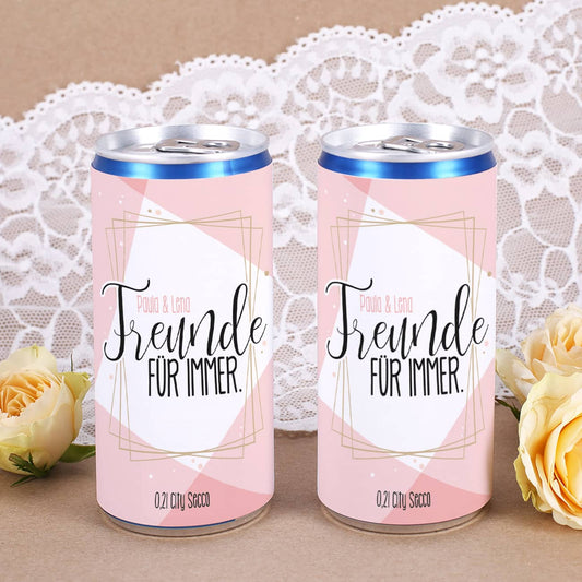 Freunde für immer - Secco Set für Freundinnen