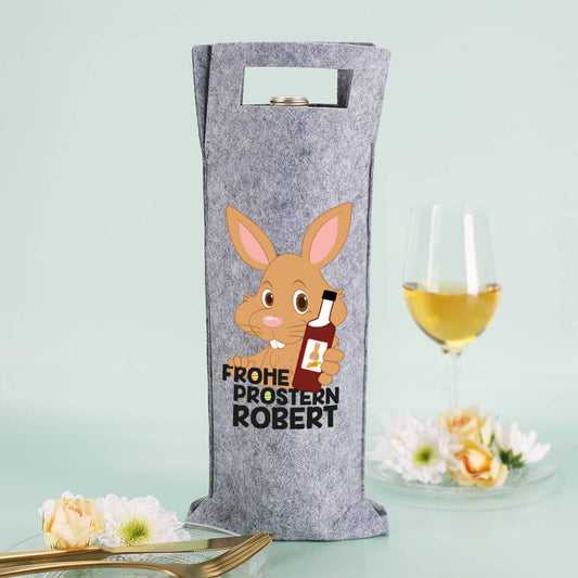 Zum Verpacken von Flaschen mit personalisiertem Druck