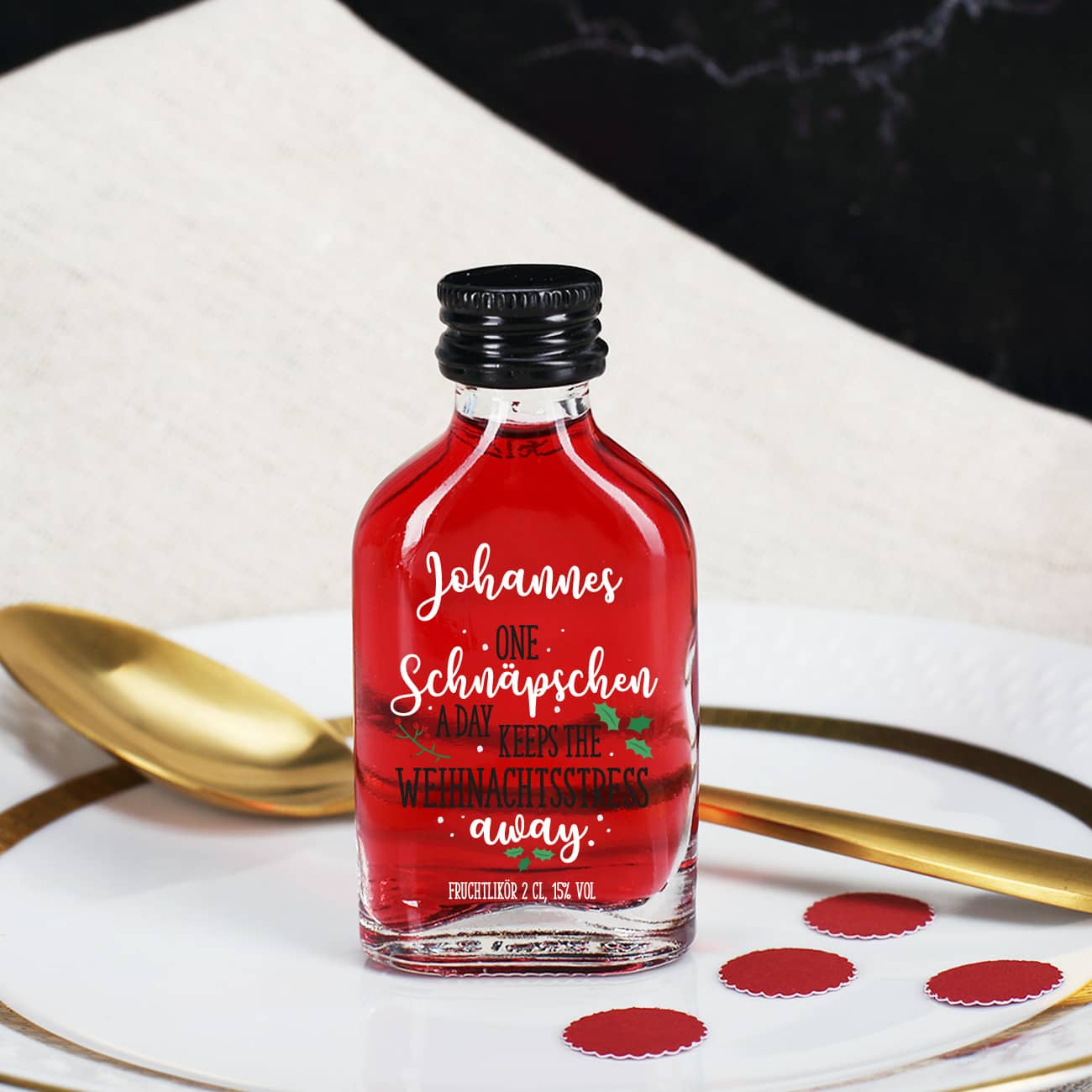 One Schnäpschen a day Weihnachtsschnaps