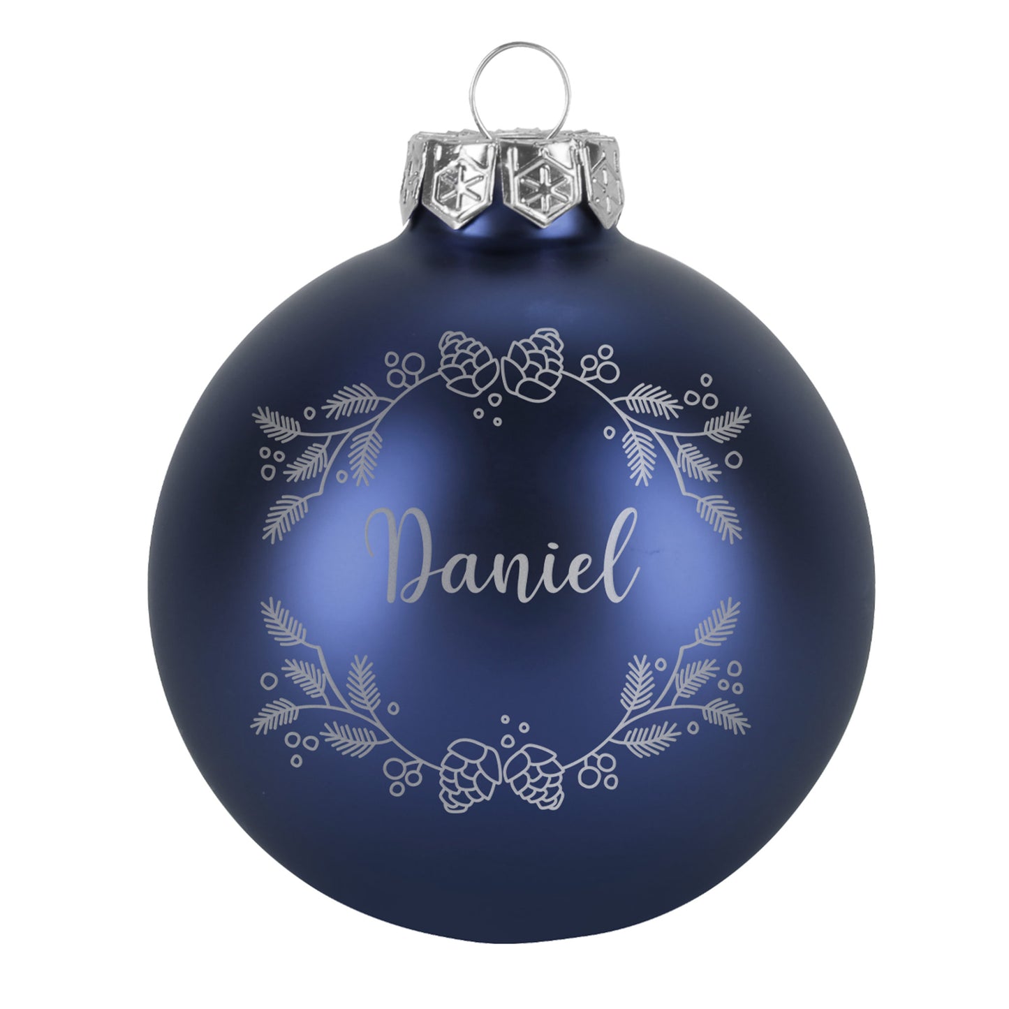 Personalisierte Weihnachtskugeln mit Name | Weihnachtsbaumkugeln & Christbaumkugeln mit Farbauswahl