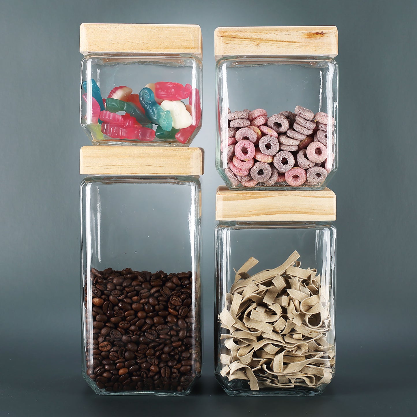 Keksdose / Vorratsglas „Mondsichel“ mit Wunschname für Ramadan & festliche Anlässe