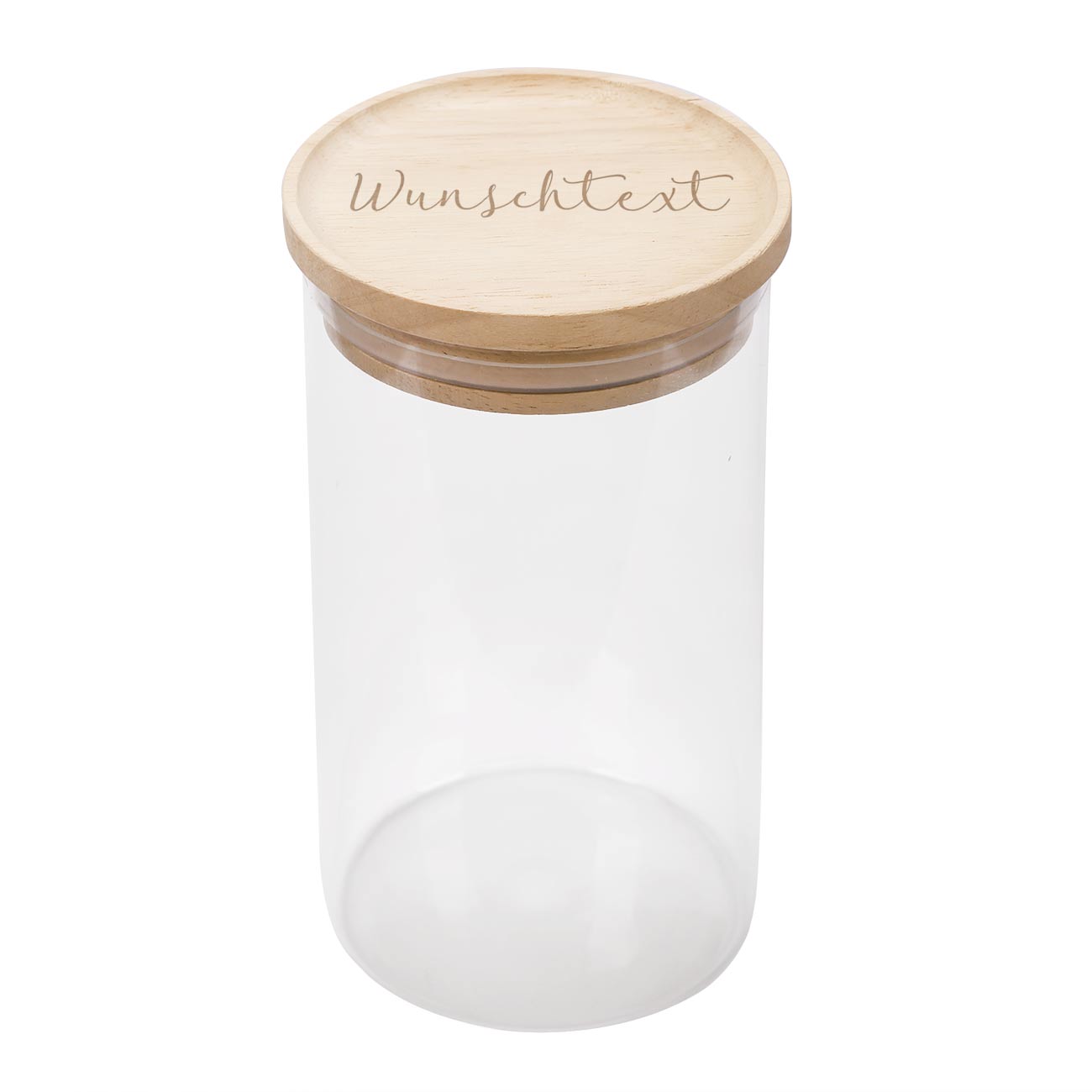 Große Vorratsdose mit Wunschtext