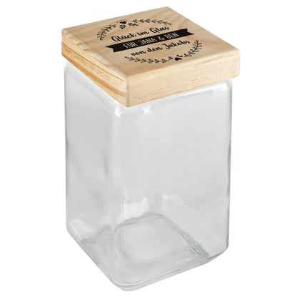 Druck mit drei Zeilen Text nach Wunsch