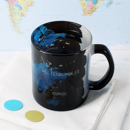 Tasse komplett erwärmt