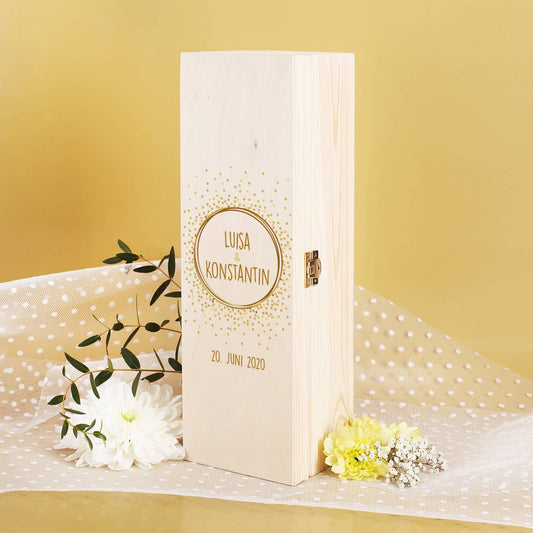 Aufbewahrungsbox für Ihre Hochzeitskerze