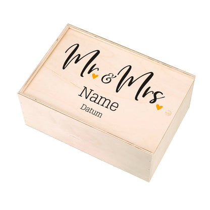 Persönlicher Aufdruck von Name und Datum