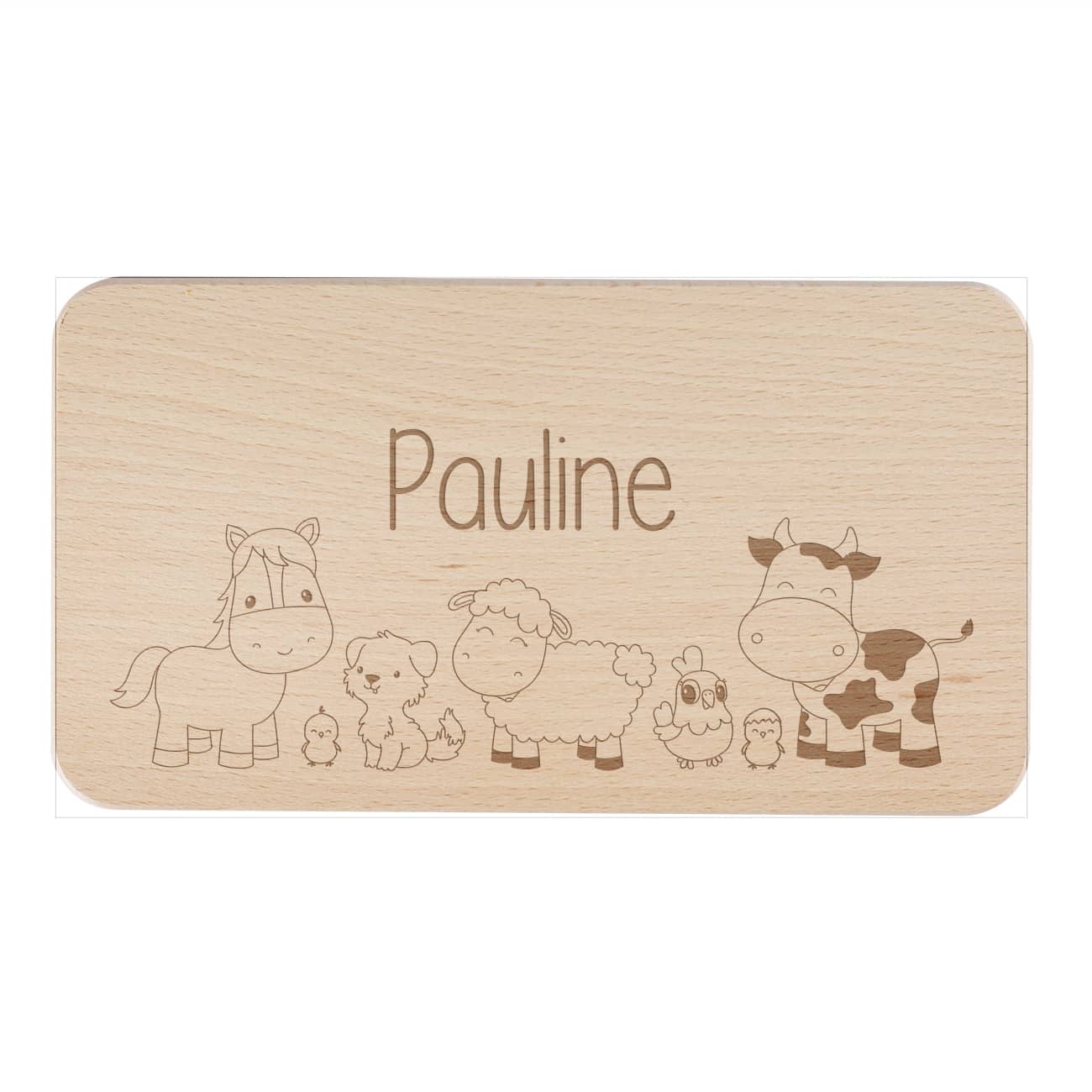 Niedliche und persönliche Gravur