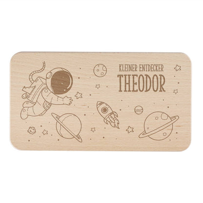 Brettchen für Fußballer mit Namensgravur