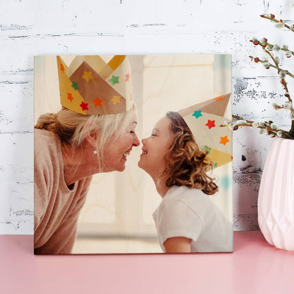 Holzbild als Fotogeschenk als Geschenk für verschiedene Anlässe