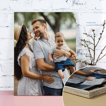 Holzbild mit Ihrem Lieblingsfoto bedruckt