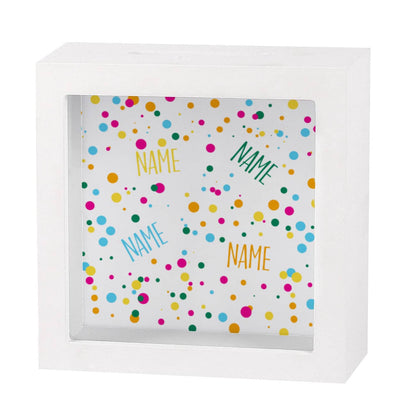 Bilderrahmen Spardose Personalisiert