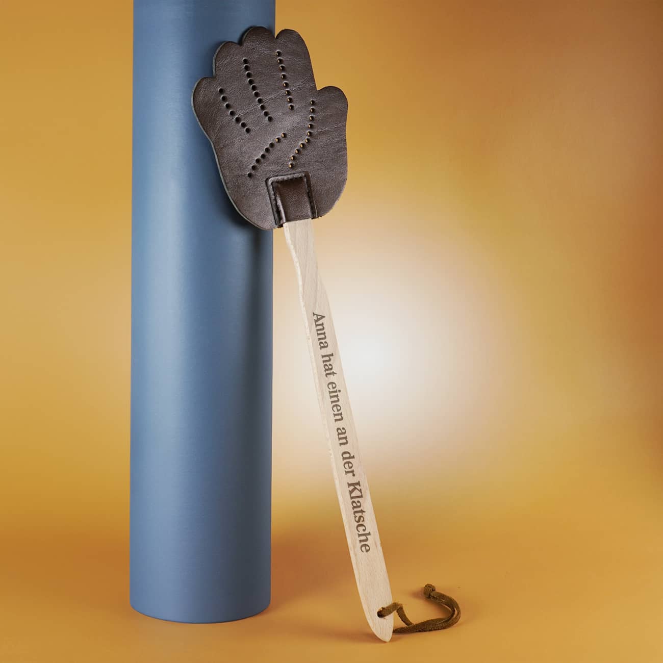 Witzige Klatschhand mit Gravur