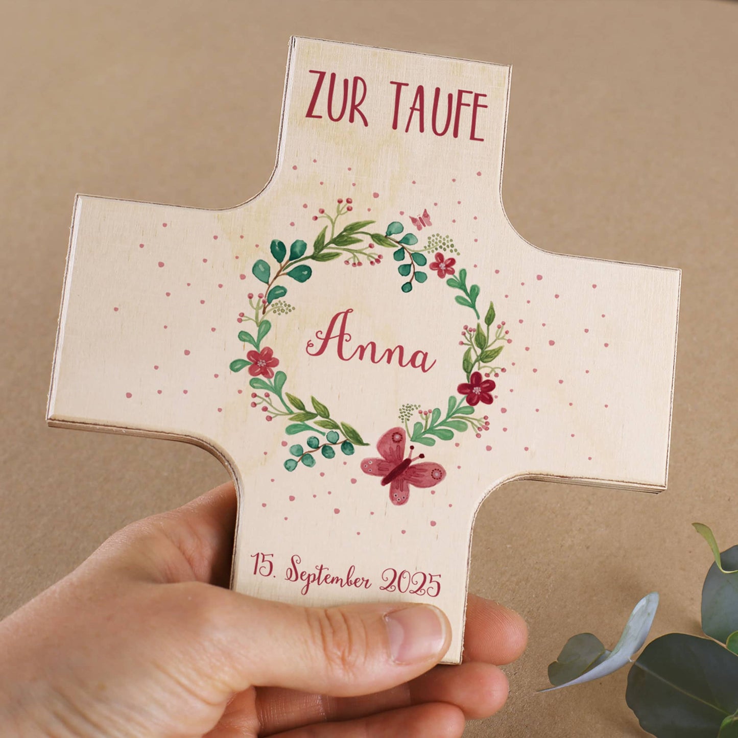 Personalisiertes Geschenk zur Taufe