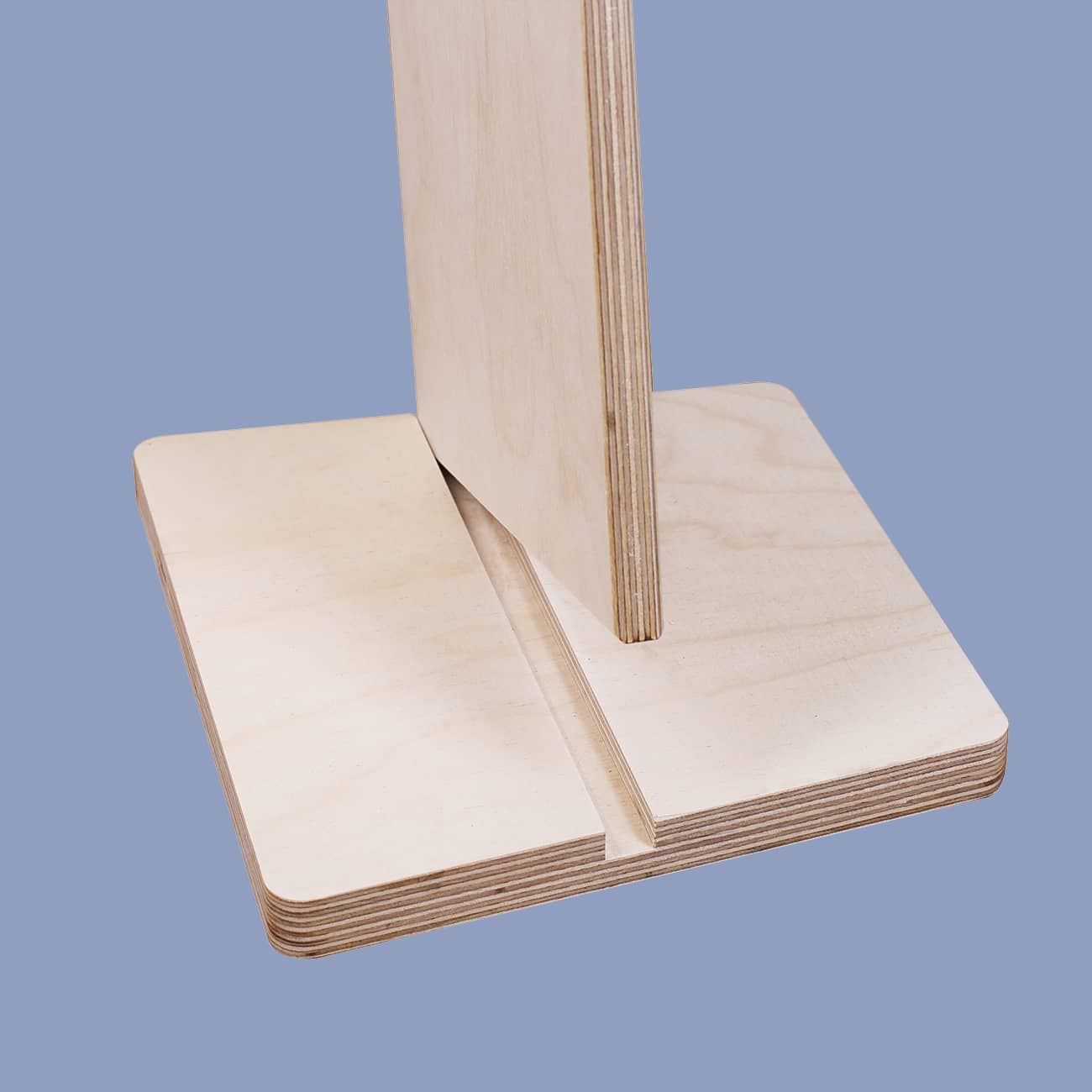 Osterhasen Aufsteller aus Holz mit Standfuß