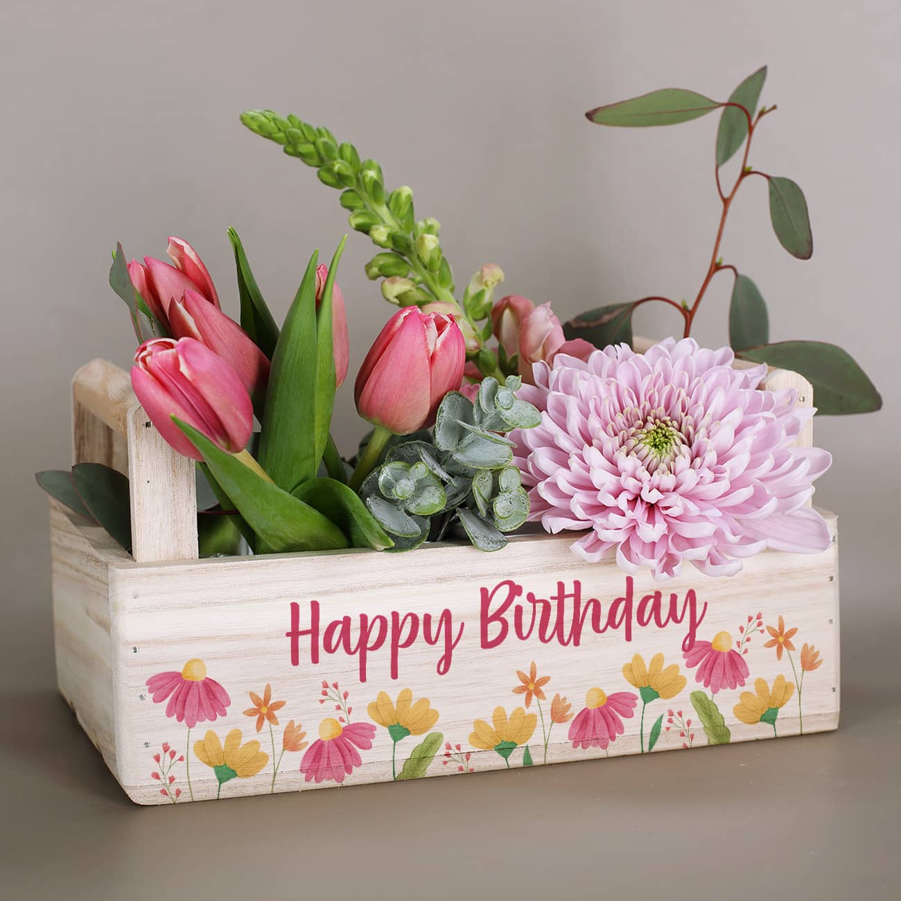 Mit Text nach Wunsch bedruckt