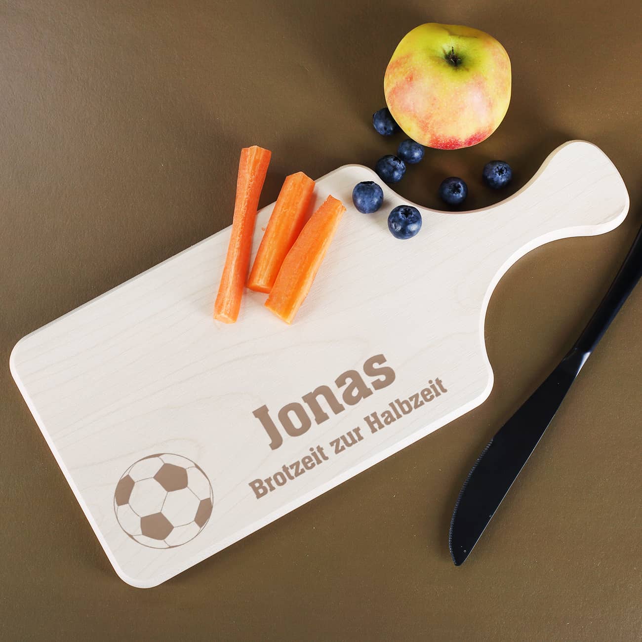 Frühstücksbrettchen für Fußballer