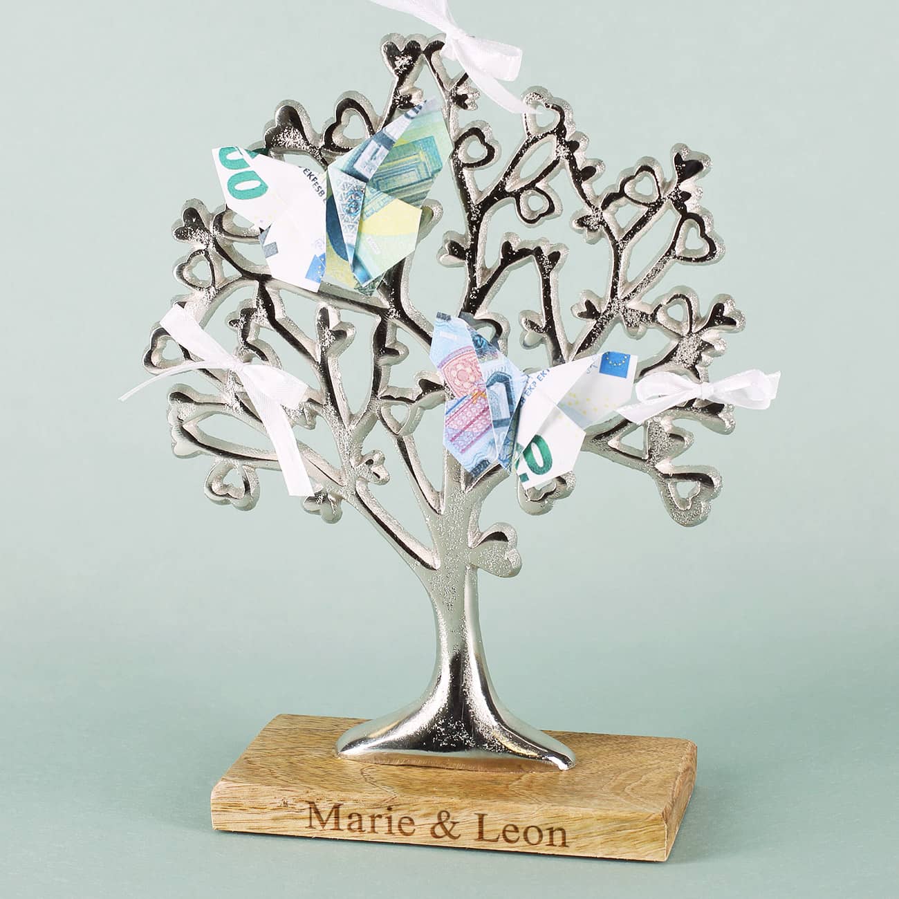 Geldgeschenk zur Hochzeit - Baum der Liebe