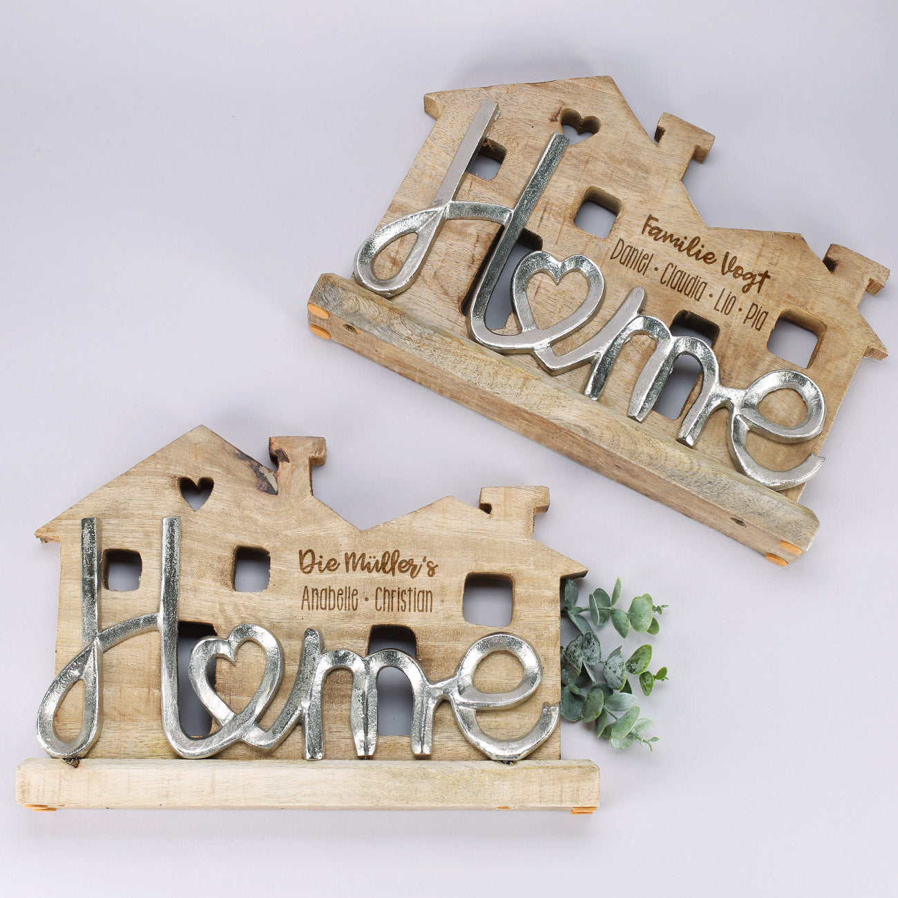 Home-Haus aus Mangoholz