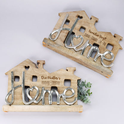 Home-Haus aus Mangoholz