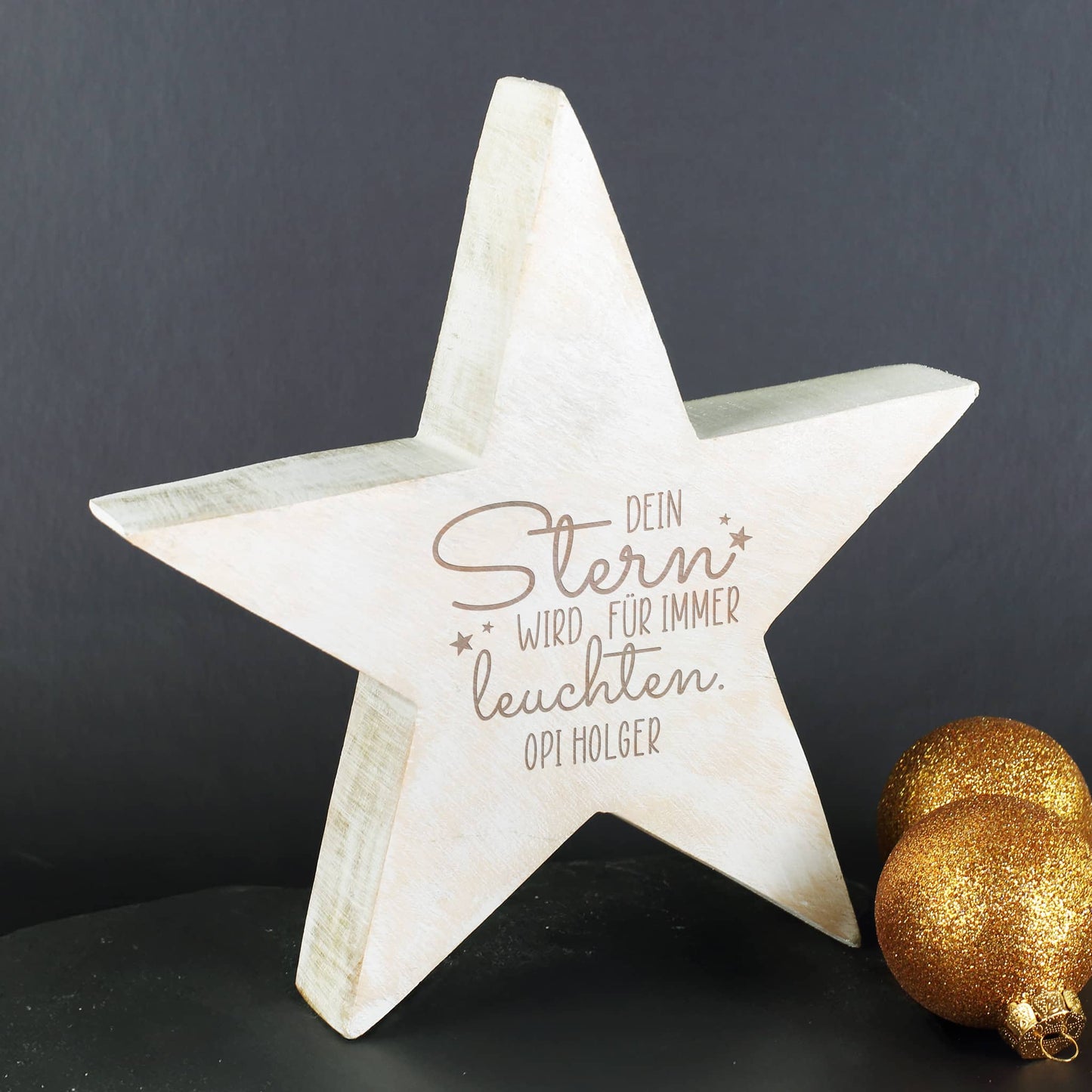 Personalisiertes Andenken mit Gravur