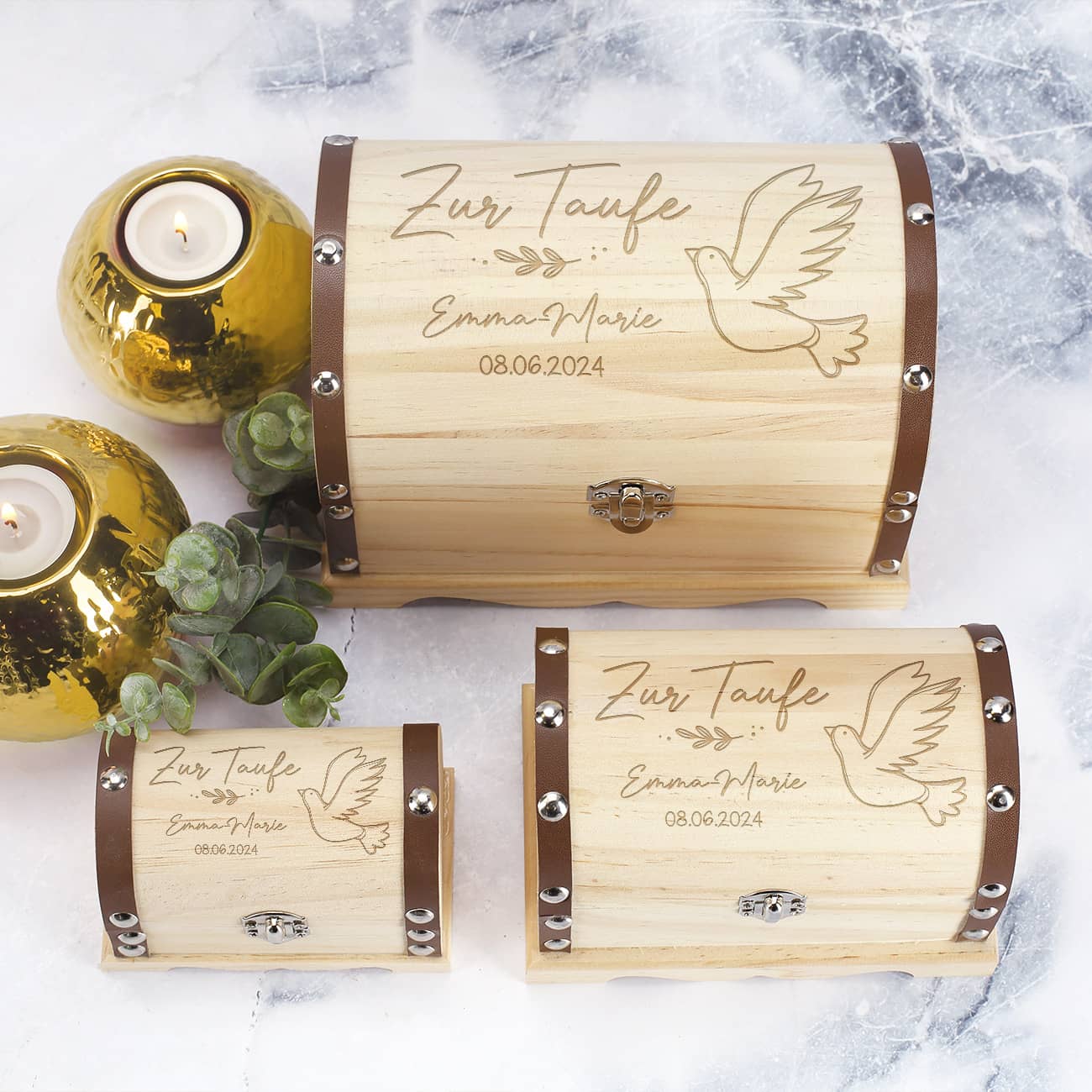 In drei Größen erhältlich