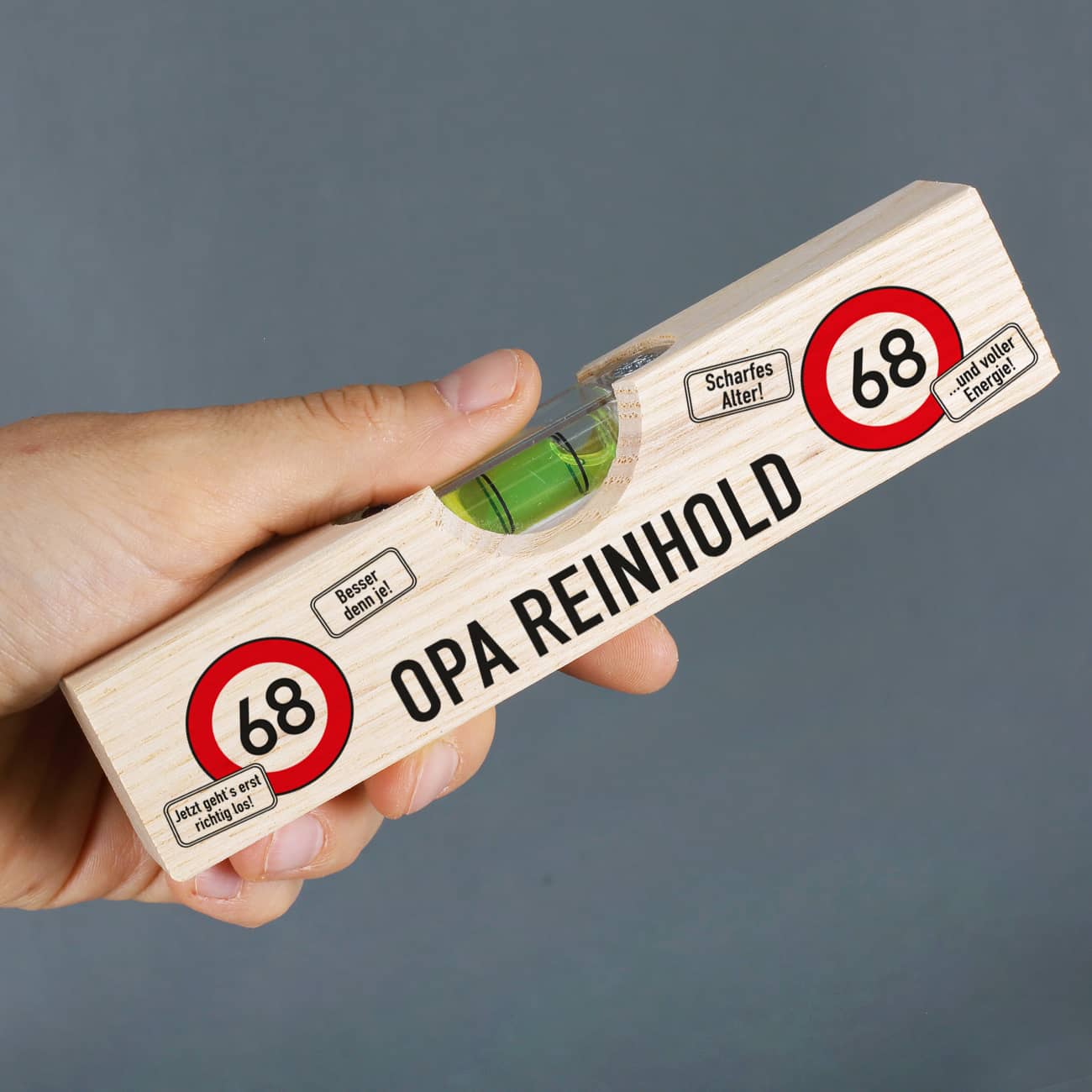 Personalisierte Mini-Wasserwaage -15 cm