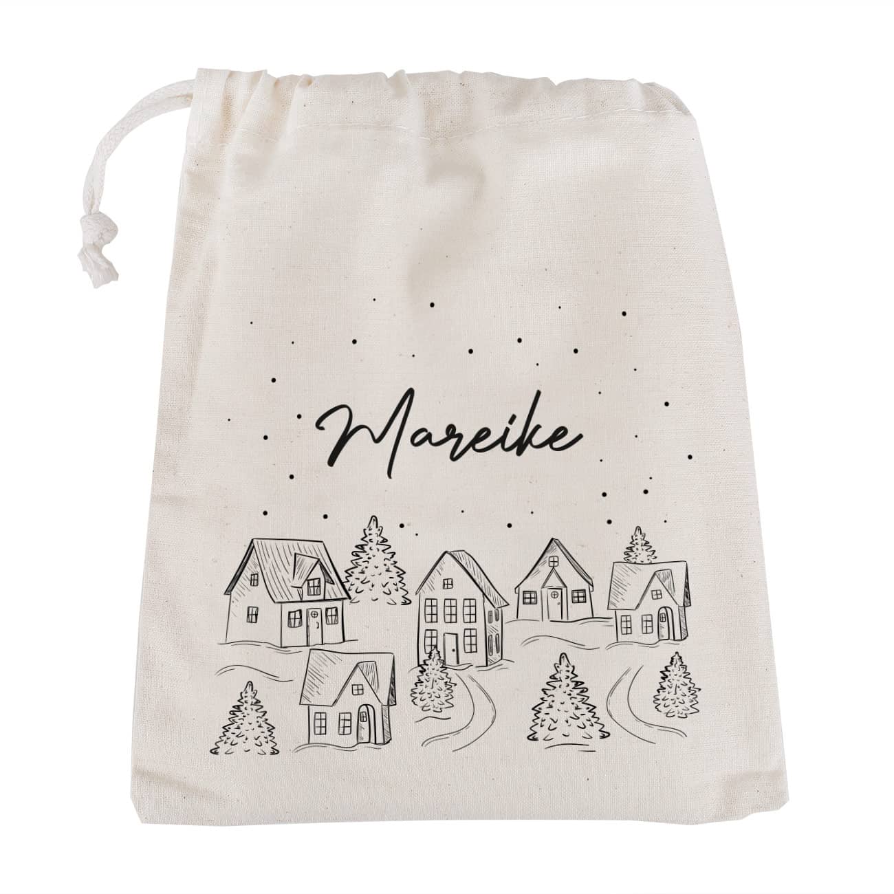 Geschenkverpackung zu Weihnachten mit Name personalisiert