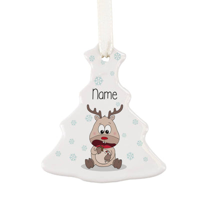 Süßer Anhänger aus Keramik mit Ihrem Wunschnamen