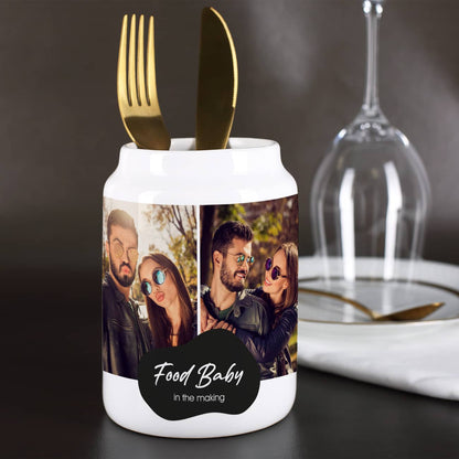 Praktischer Besteckhalter aus Keramik nach Ihren Vorstellungen gestaltet