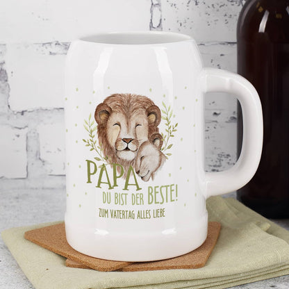 Personalisierter Bierkrug zum Vatertag