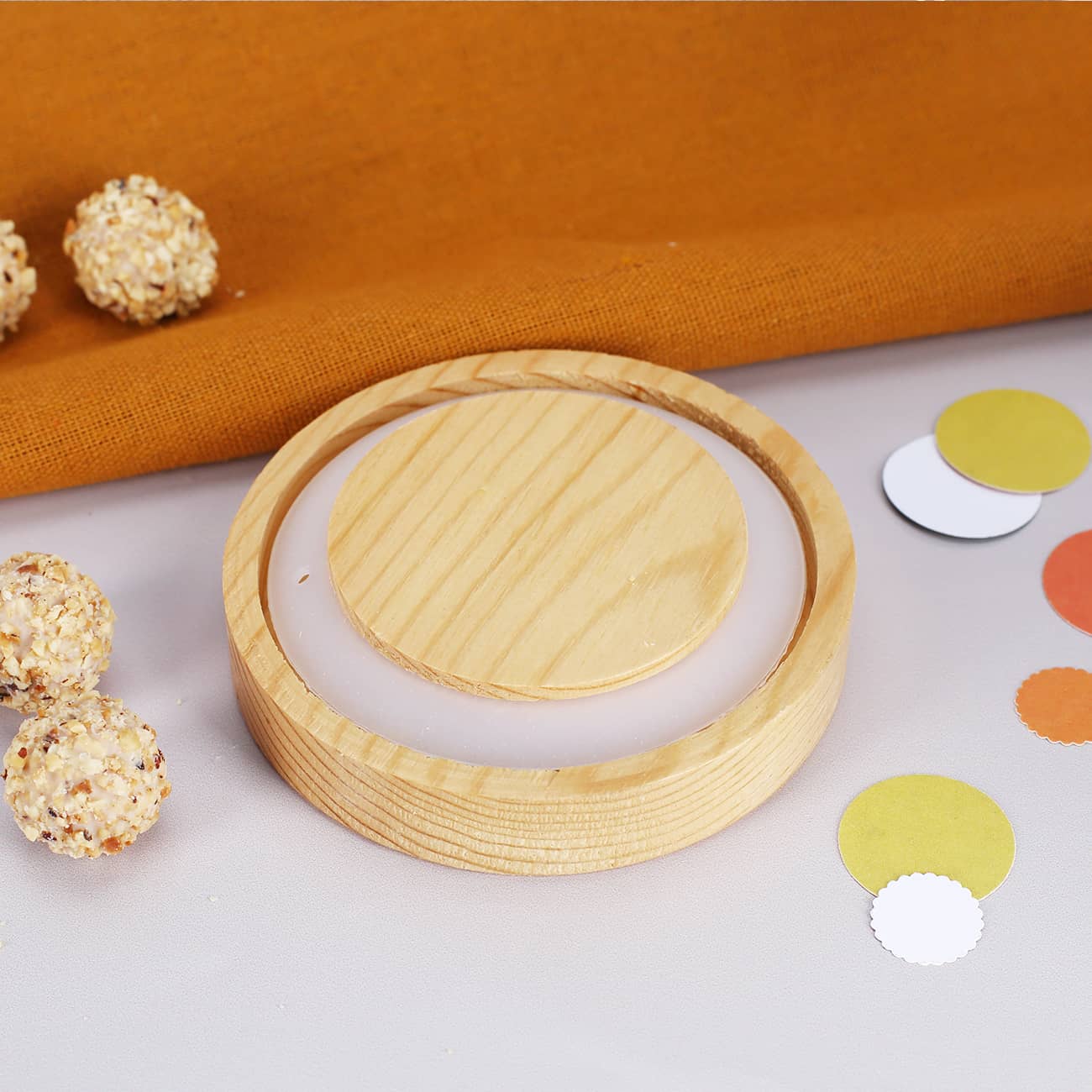 Lieblingsoma - Geschenkdose mit Holzdeckel