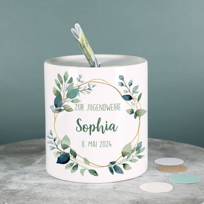 Mit Name & Datum nach Wunsch personalisiert