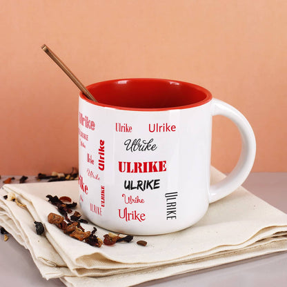 Bedruckte Namenstasse