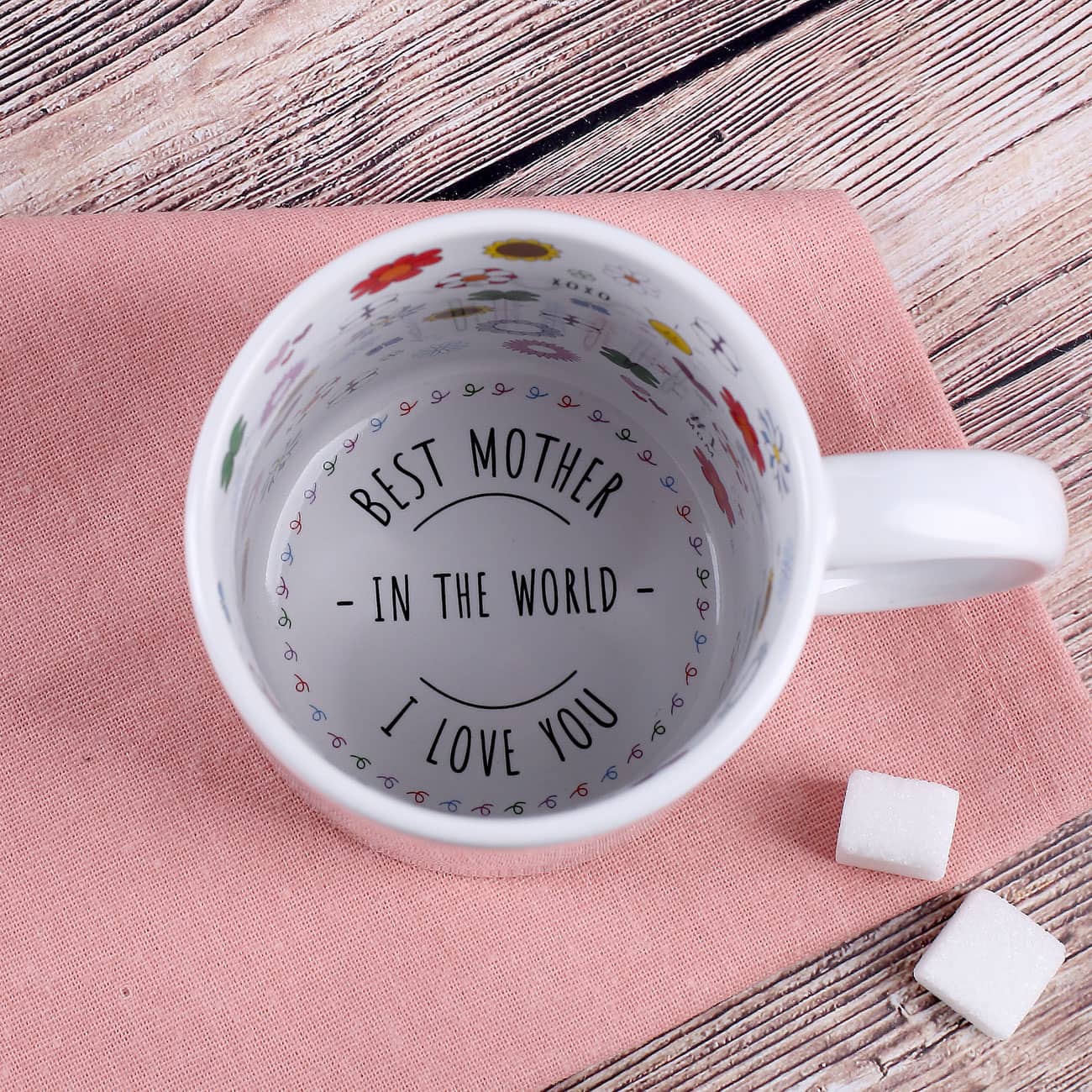 Mit Innenaufdruck - Best Mother in the world I love you