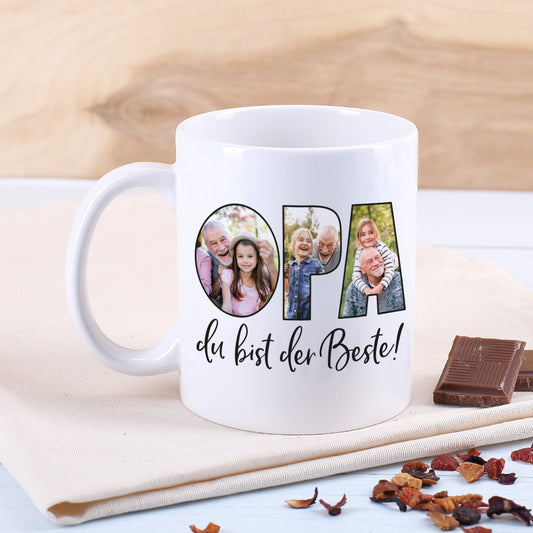 Fototasse für den besten Opa