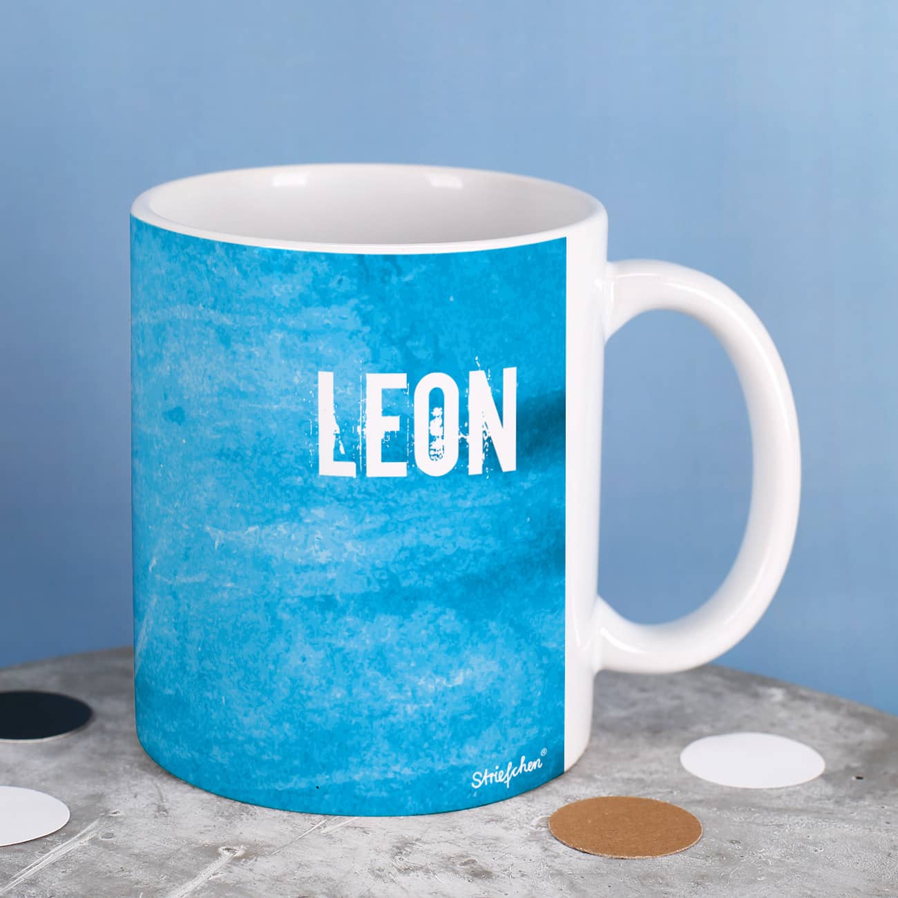 Tasse mit Ihrem Wunschnamen gestaltet