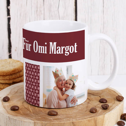 Text und Fotos personalisiert