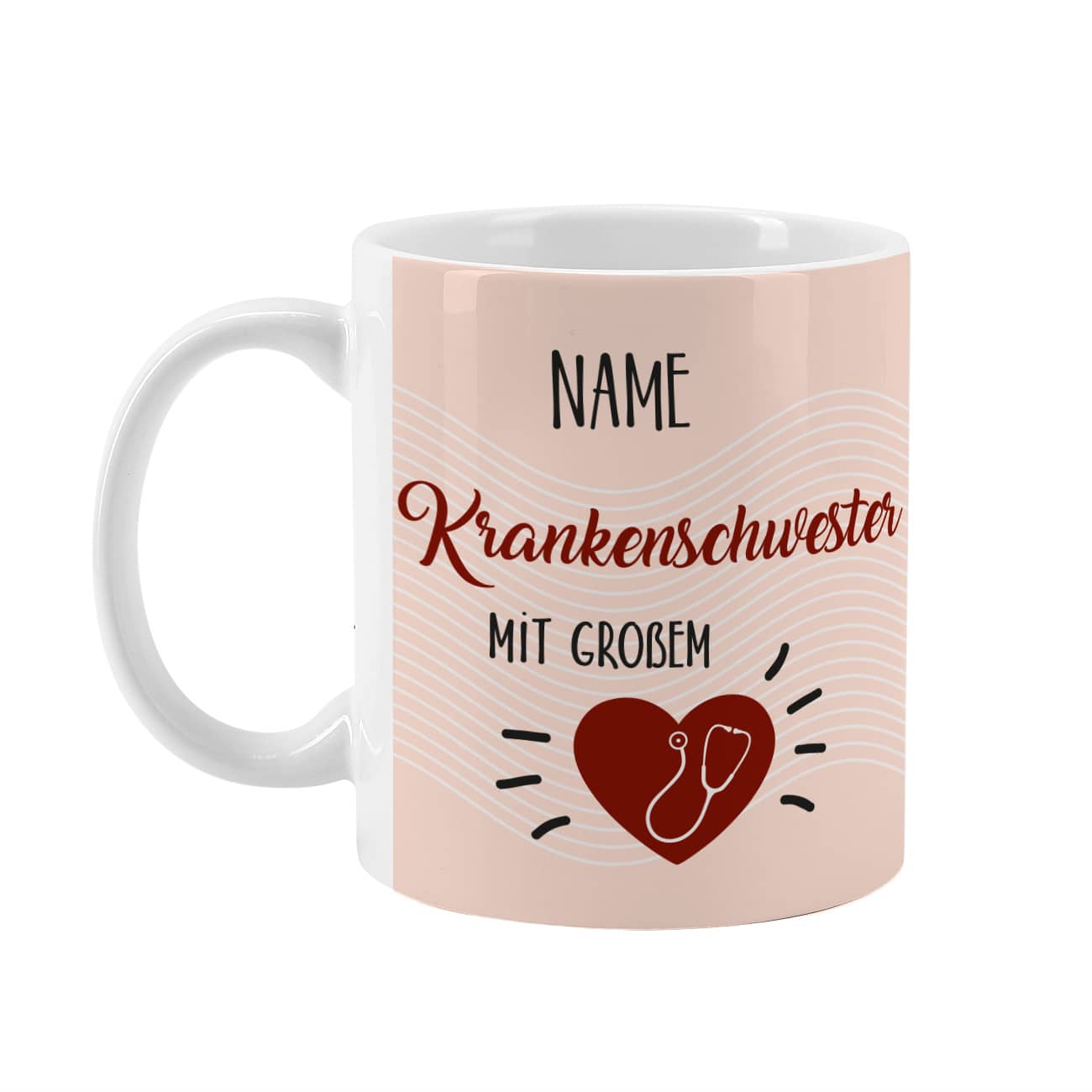 Personalisiert mit Name für Krankenschwestern
