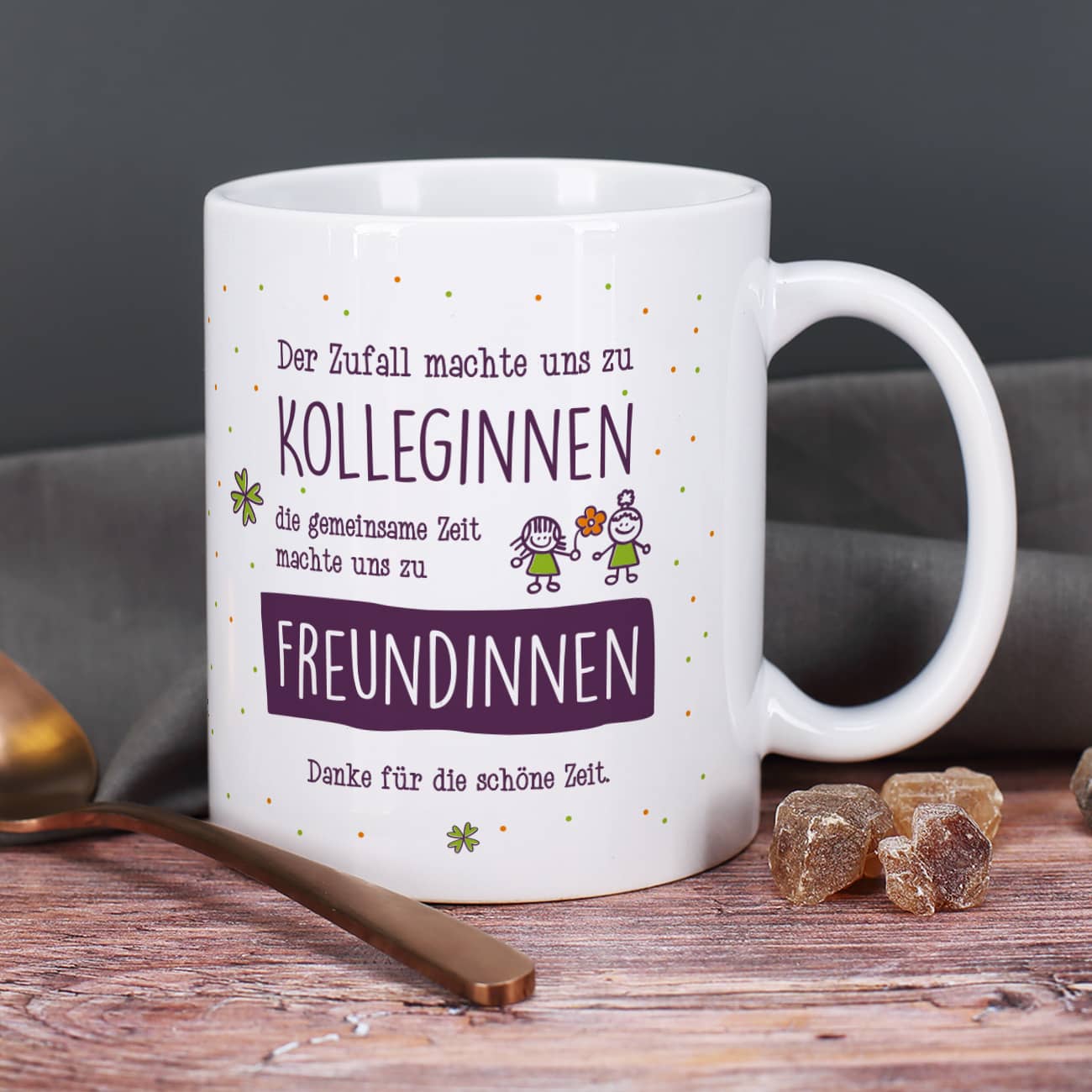 Abschiedsgeschenk Tasse für Kolleginnen 