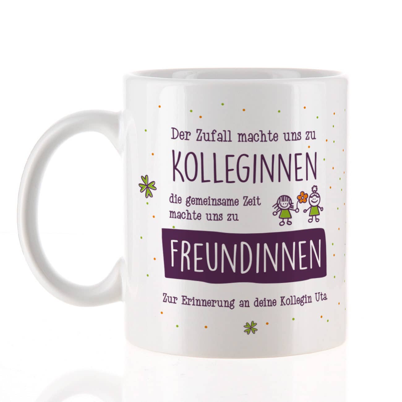 Abschiedsgeschenk für Kolleginnen Tasse mit Spruch