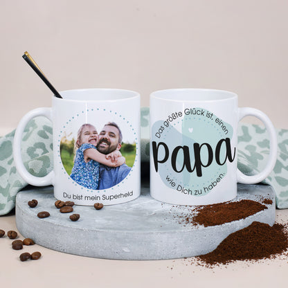 Tasse zum Vatertag als Fotogeschenk