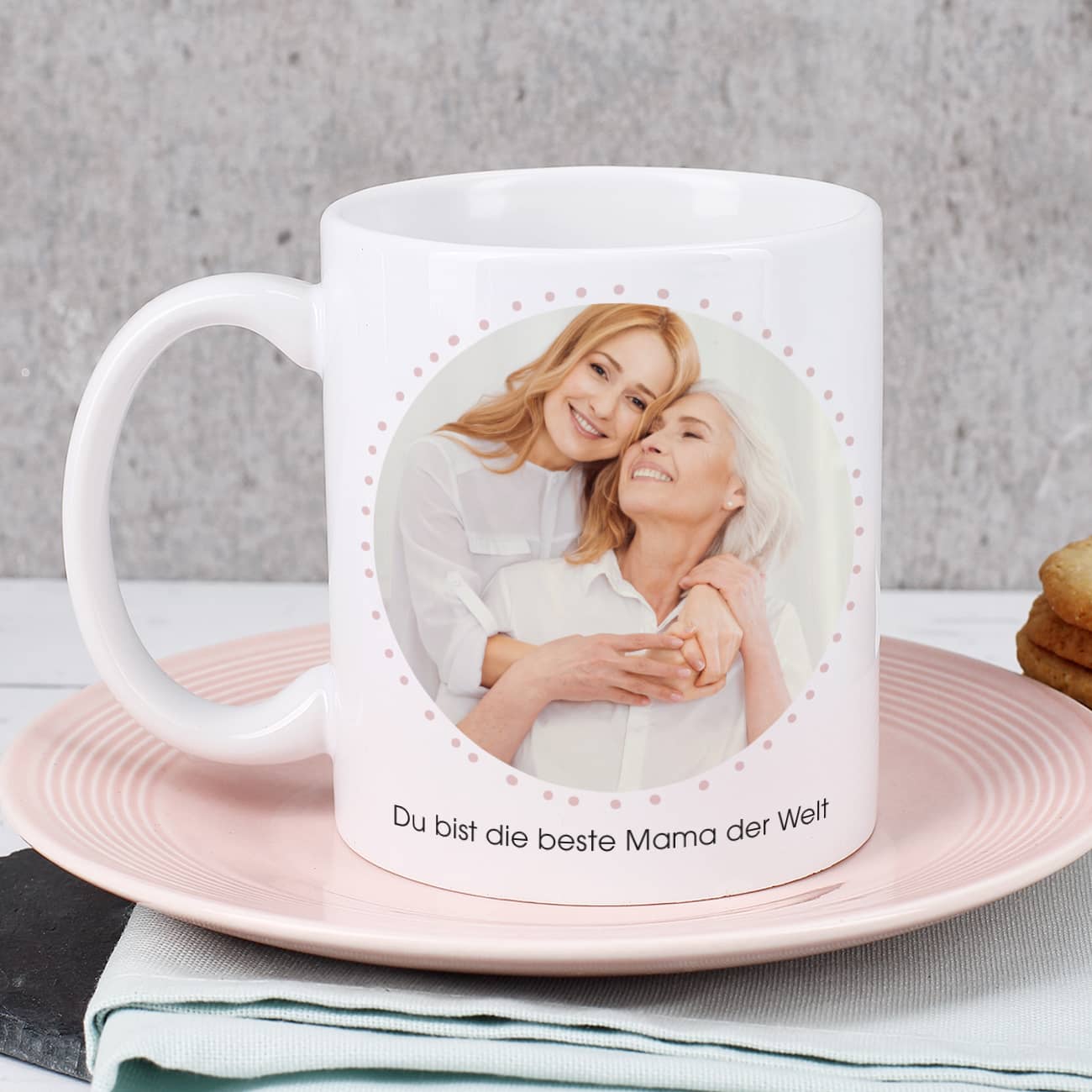 Personalisierte Fototasse zum Muttertag