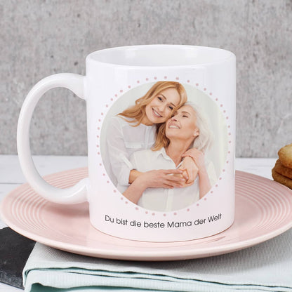 Personalisierte Fototasse zum Muttertag