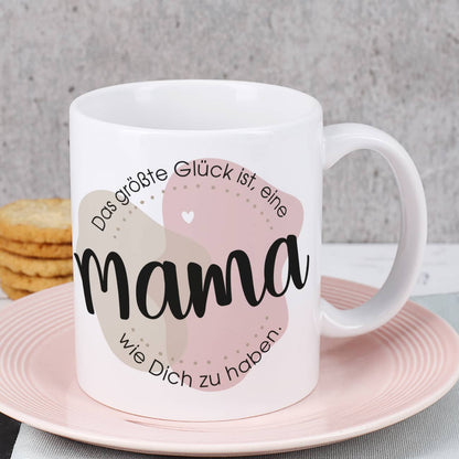 Bedruckt mit schönem Spruch an Mama